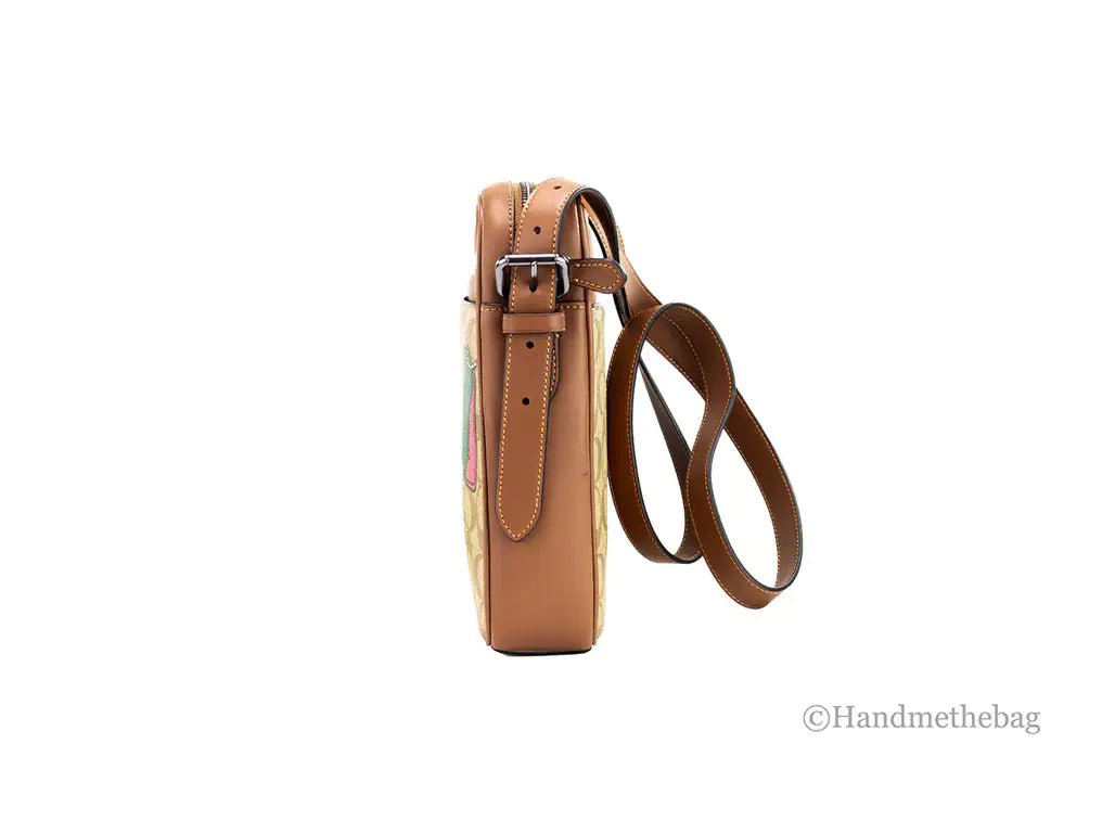 Coach Hudson 21 Trompe L'oeil Canvas Bag - Velora Luxury Fashion