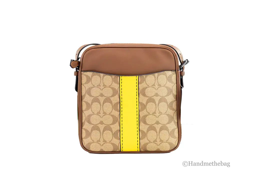 Coach Hudson 21 Trompe L'oeil Canvas Bag - Velora Luxury Fashion