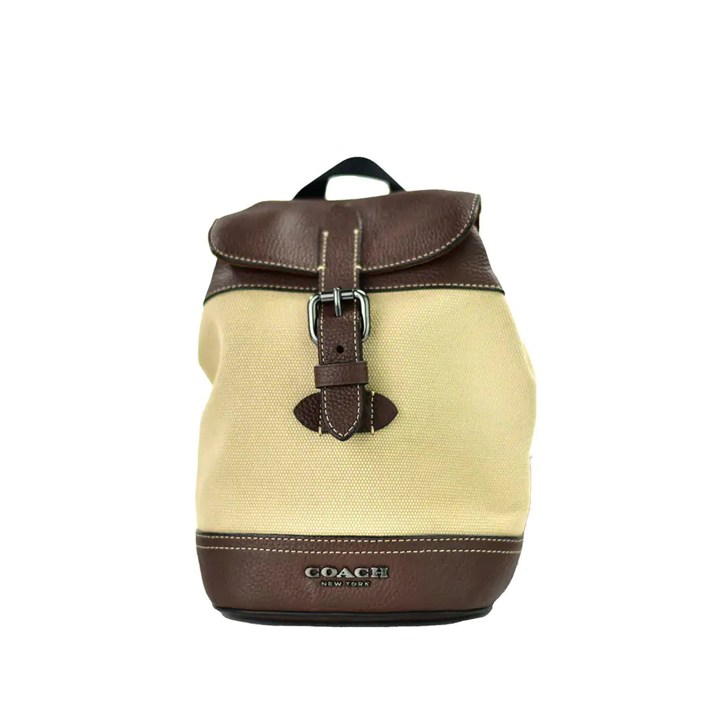 Coach Hudson Pebbled Leather Sling Bag - Velora Luxury Fashion