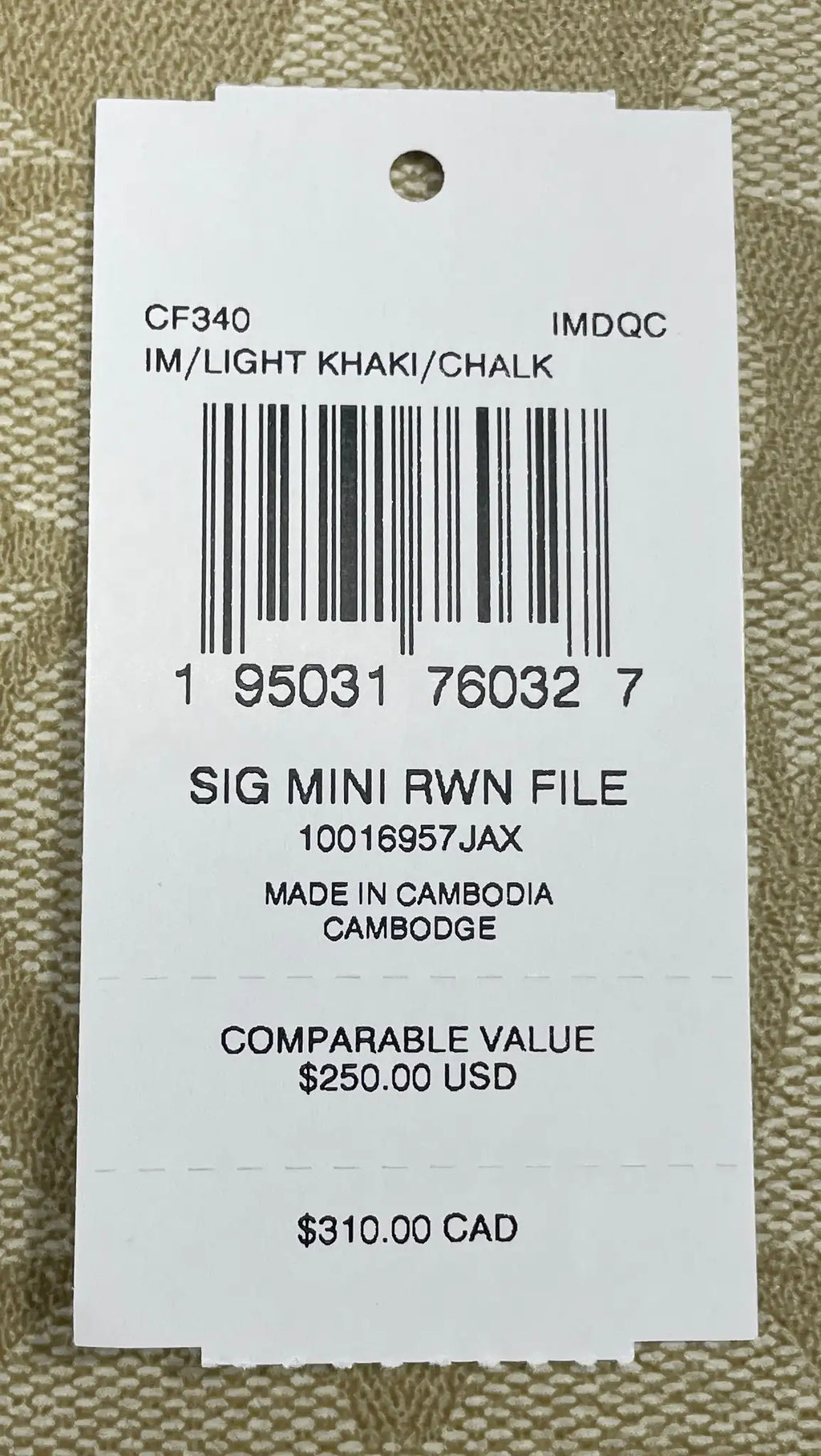 Coach Mini Rowan Crossgrain File Bag - Velora Luxury Fashion