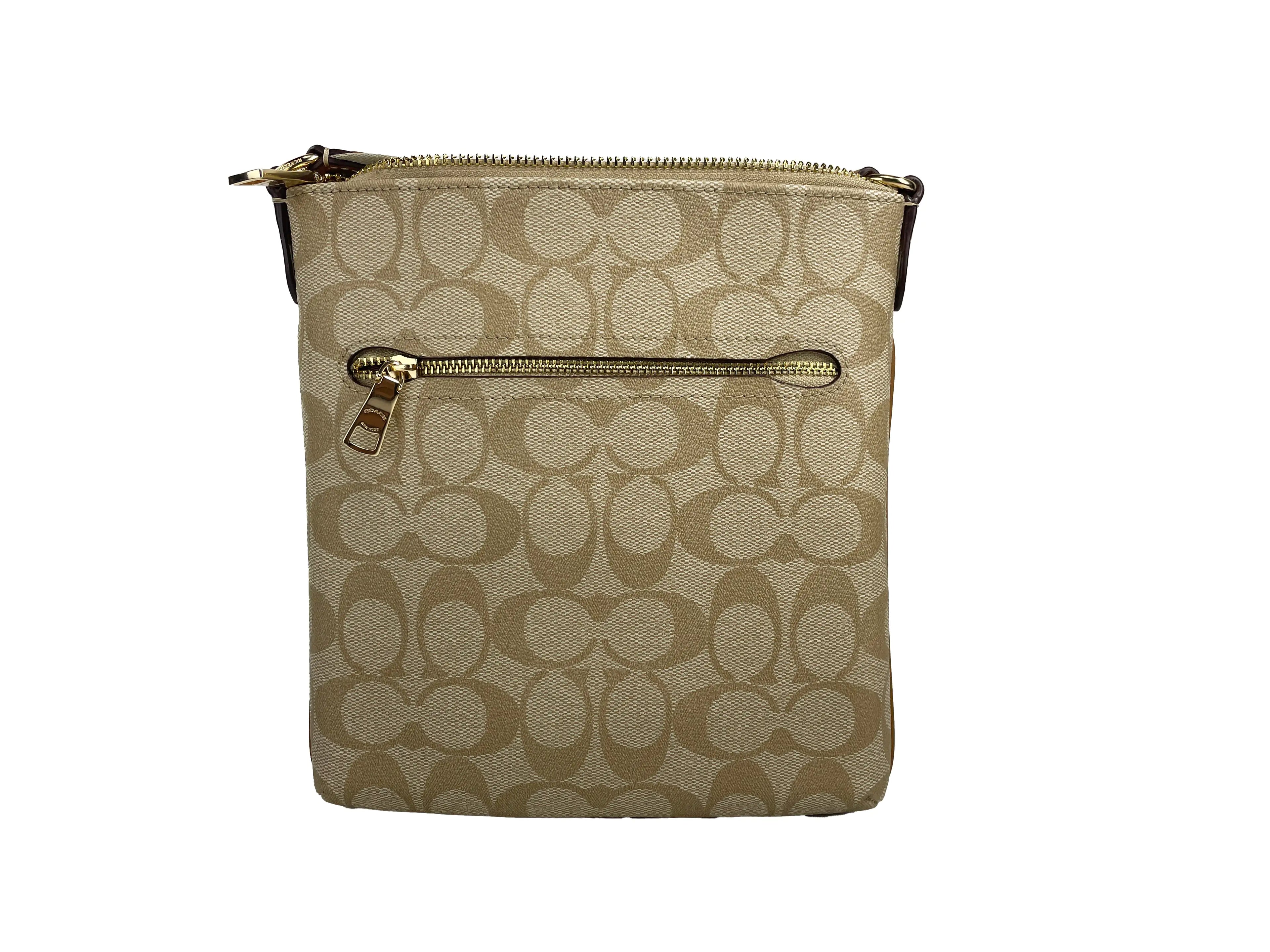 Coach Mini Rowan Stripe Crossbody Clutch - Velora Luxury Fashion