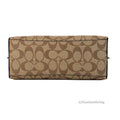 Coach Mollie 25 Berry Canvas Crossbody Tote - Velora Luxury Fashion