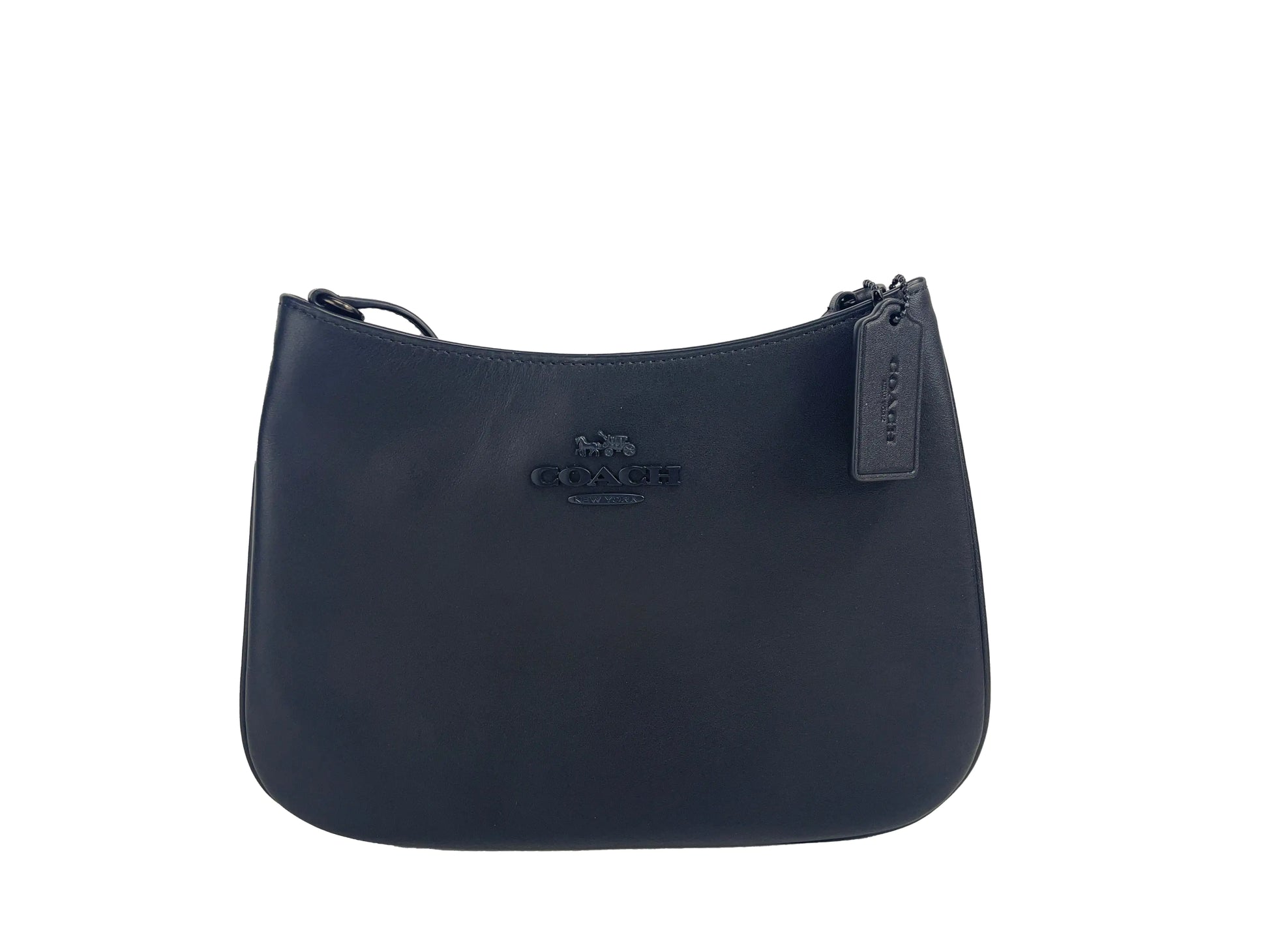 Coach Penelope Black Leather Shoulder Tote - Velora Luxury Fashion