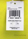 Coach Rowan Mini Bright Yellow Leather File Crossbody - Velora Luxury Fashion
