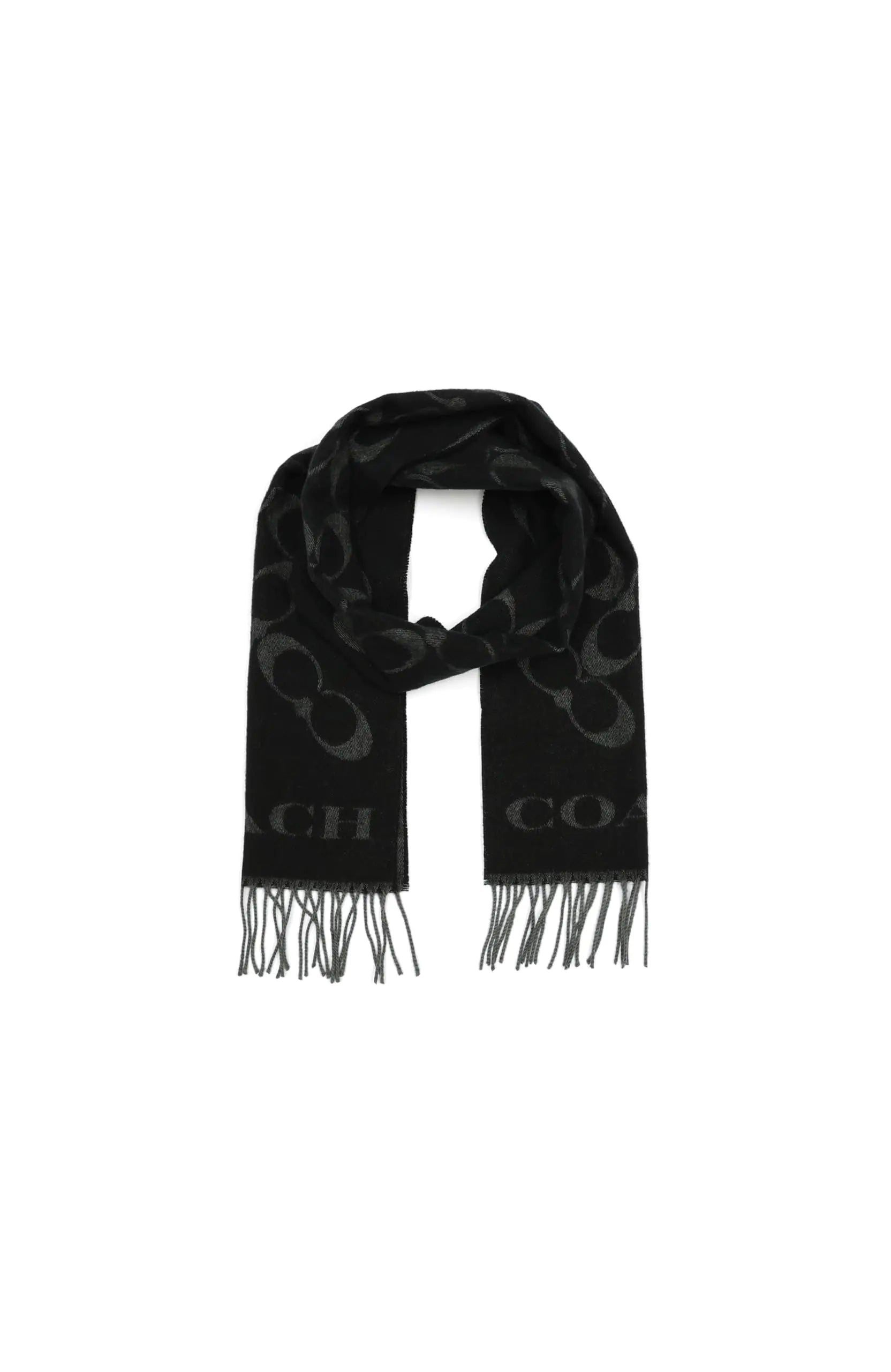 Coach Signature C Wool Muffler - Velora Luxury Fashion