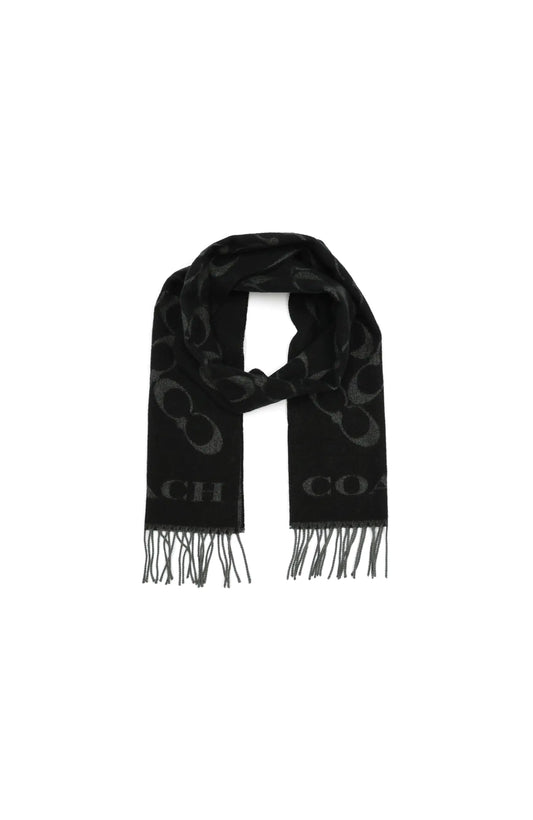 Coach Signature C Wool Muffler - Velora Luxury Fashion