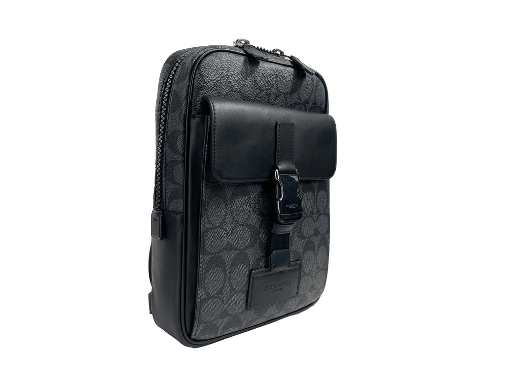 Coach Signature Canvas Track Pack - Velora Luxury Fashion