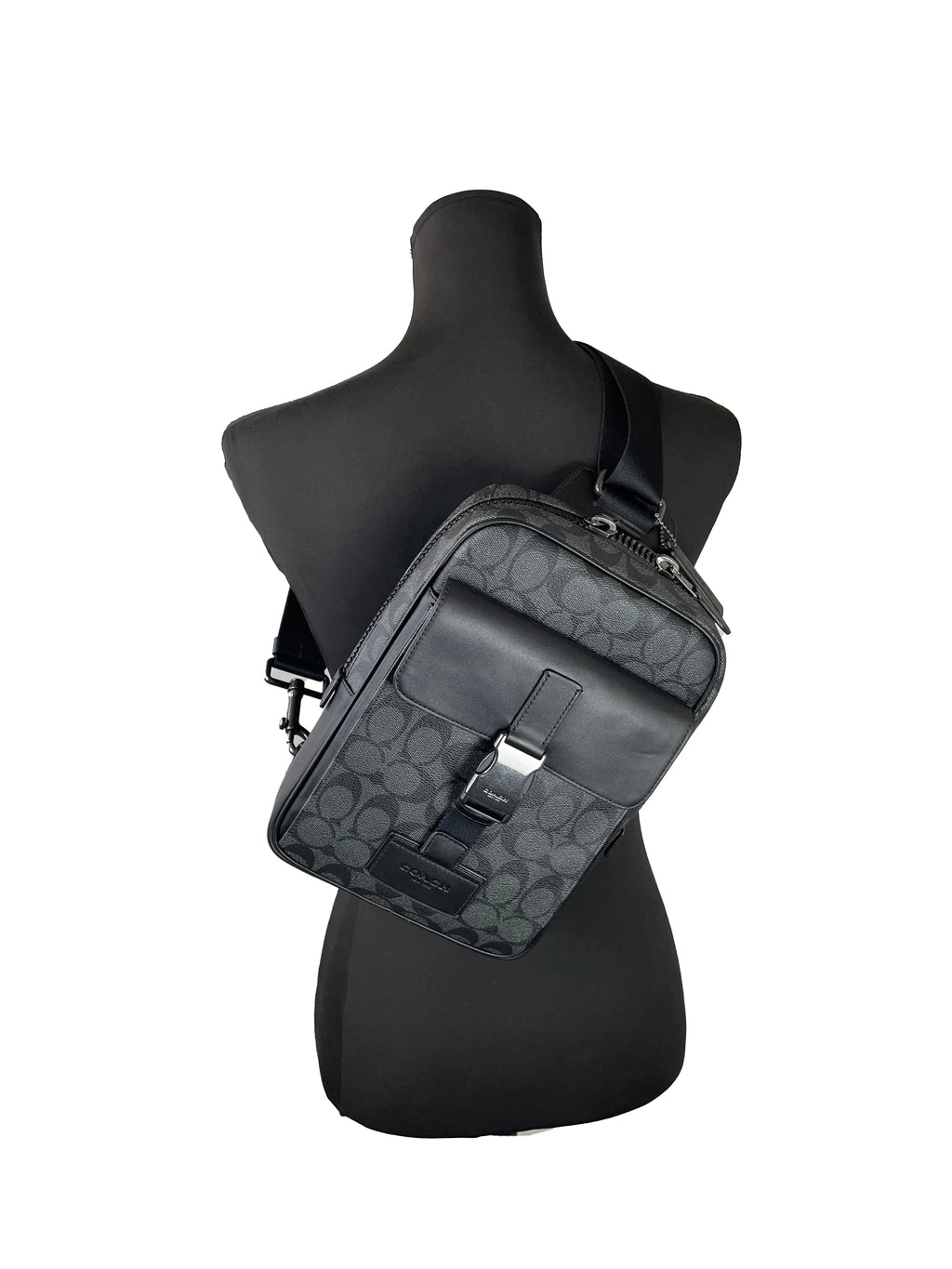 Coach Signature Canvas Track Pack - Velora Luxury Fashion