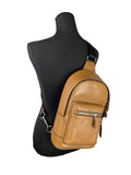 Coach West 2540 Leather Sling Backpack - Velora Luxury Fashion