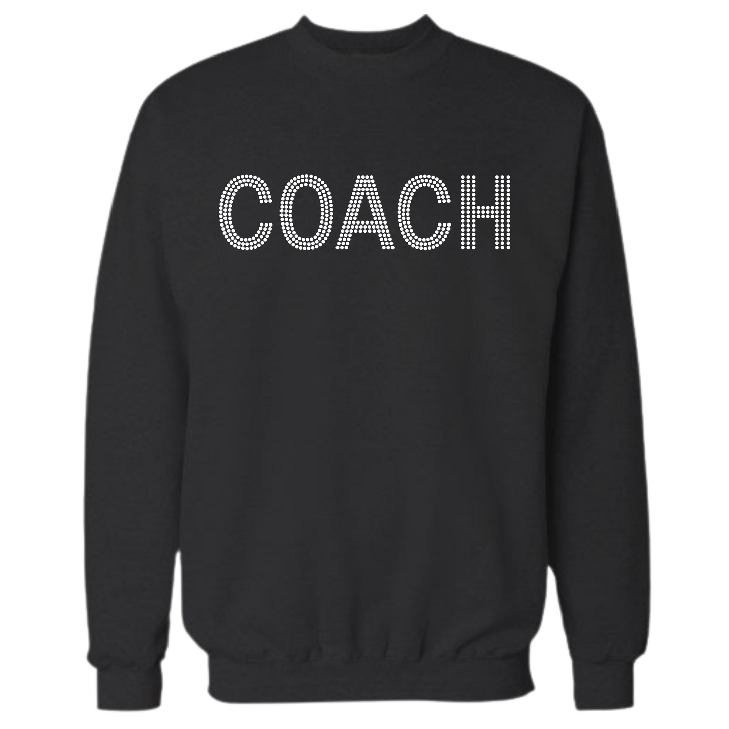 Coach Rhinestone Shirt – Sports Coach Sparkle Bling Tee | Blingdazzel