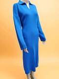 Collared Long Dress - Velora Luxury Fashion