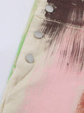 Colorful Wide Leg Overalls - Velora Luxury Fashion