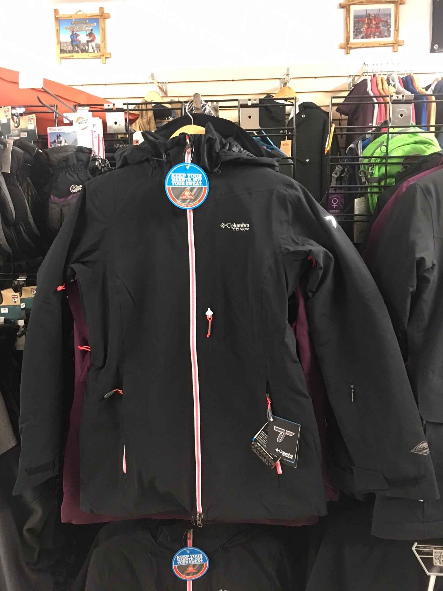 Columbia Titanium Women's Below Backcountry Insulated Ski Jackets - Velora Luxury Fashion