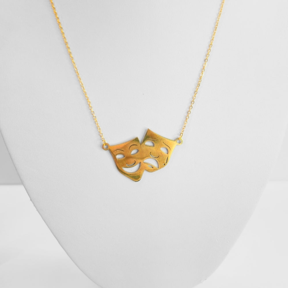 Comedy and Tragedy Pendant - Velora