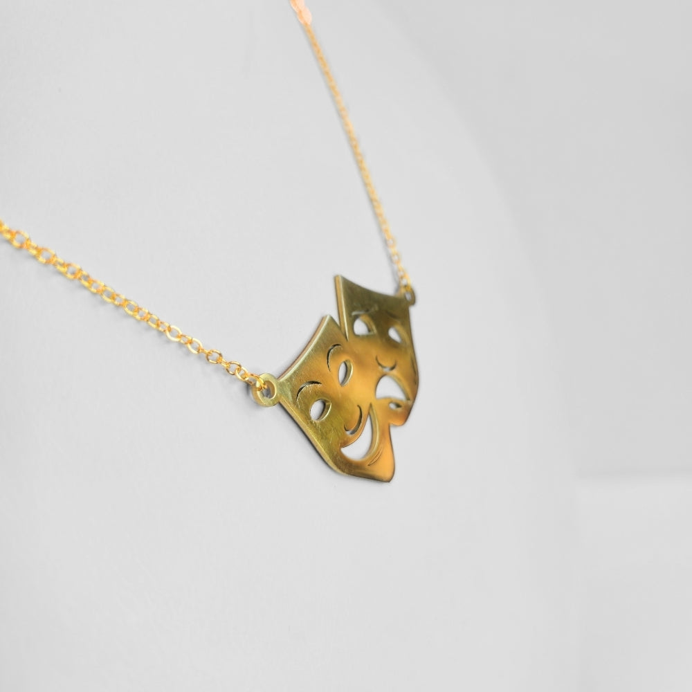 Comedy and Tragedy Pendant - Velora
