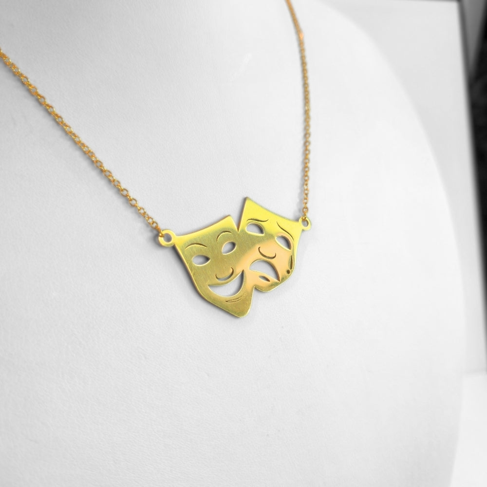 Comedy and Tragedy Pendant - Velora