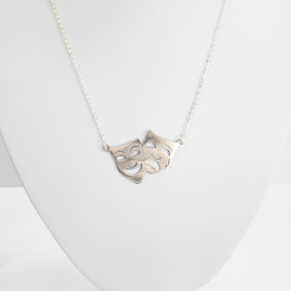 Comedy and Tragedy Pendant - Velora