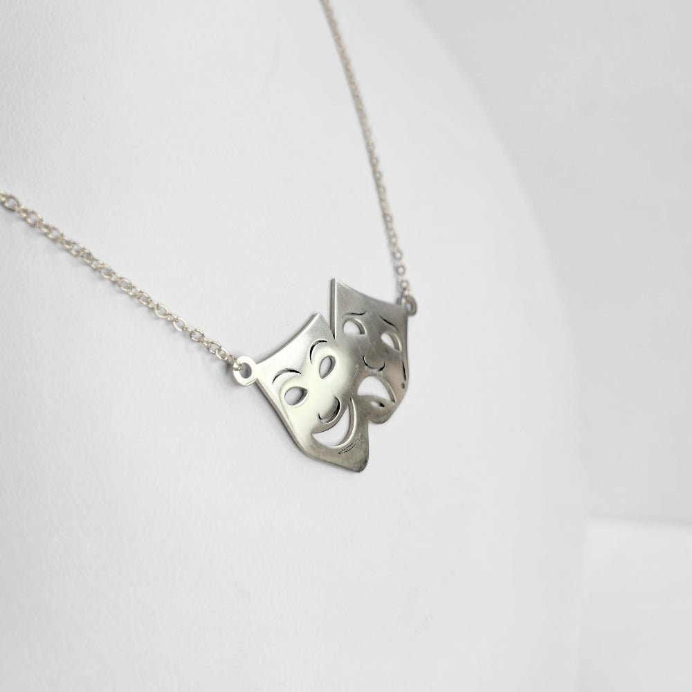 Comedy and Tragedy Pendant - Velora