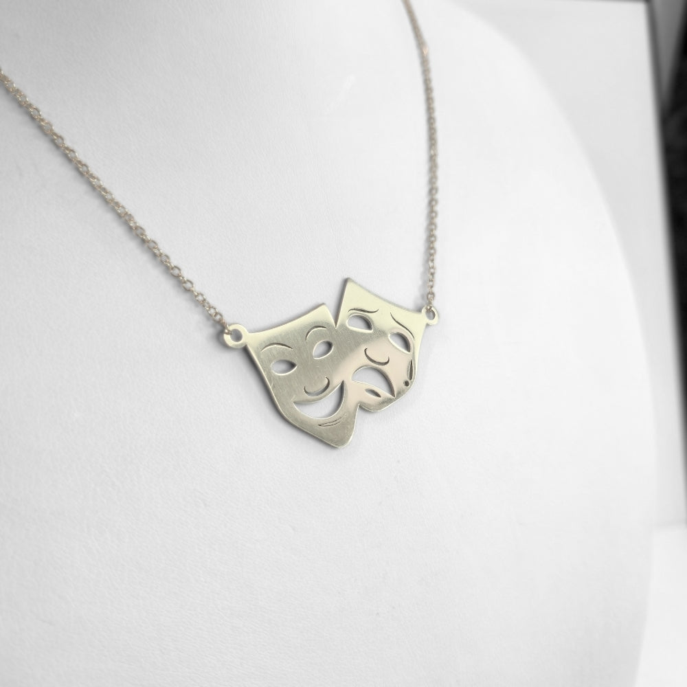 Comedy and Tragedy Pendant - Velora
