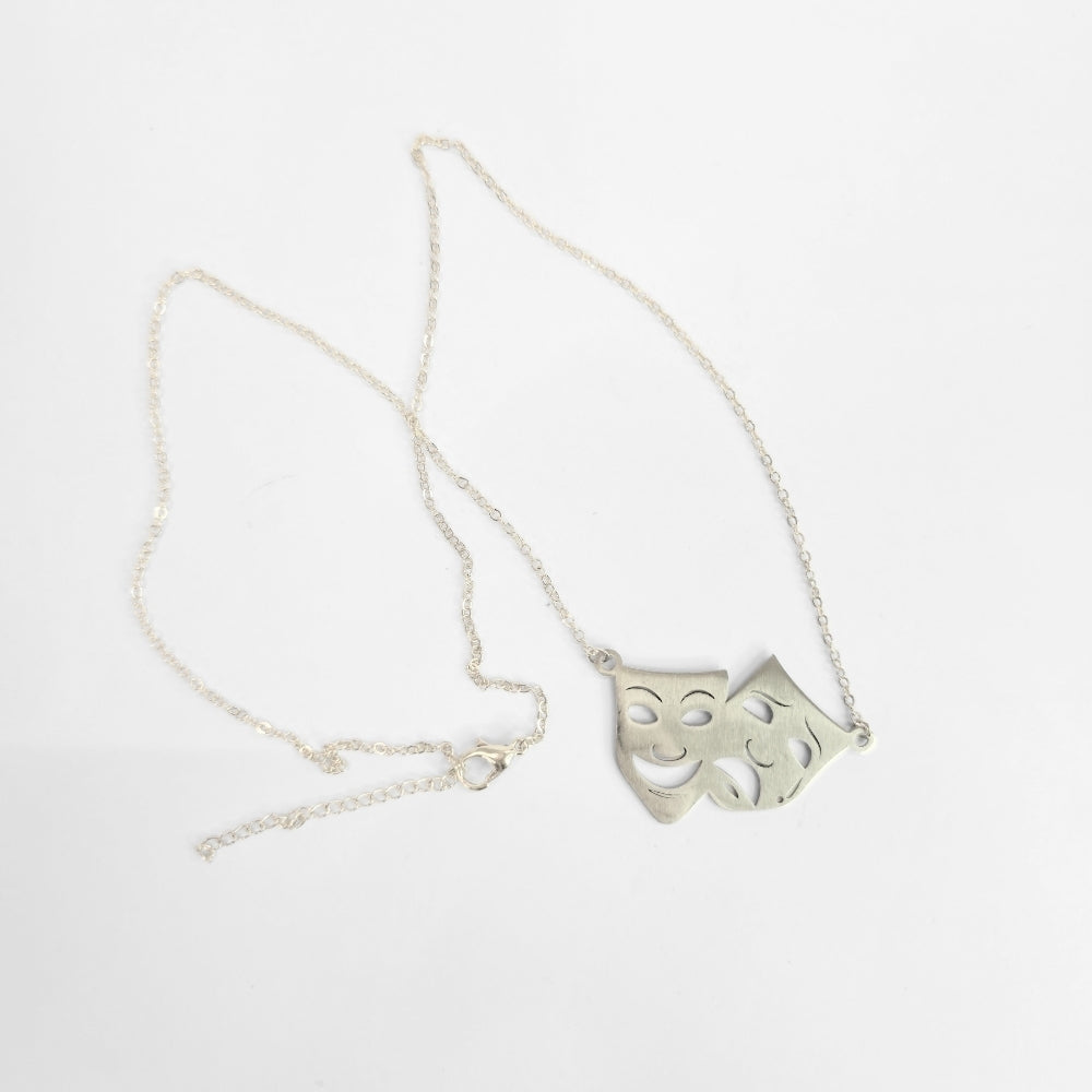 Comedy and Tragedy Pendant - Velora