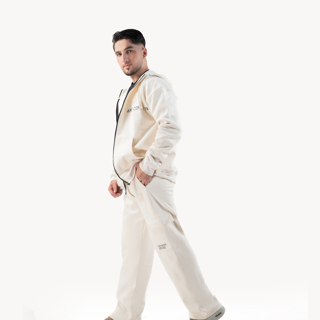 COMMAND CORE TOP — TACTICAL BIEGE - Velora Luxury Fashion