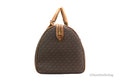 Copy of Michael Kors Travel Extra Large Brown PVC Top Zip Duffle Weekender Luggage Bag - Velora Luxury Fashion