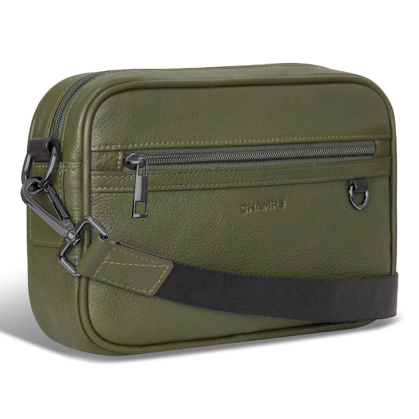 Onyx / Leather Camera Bag