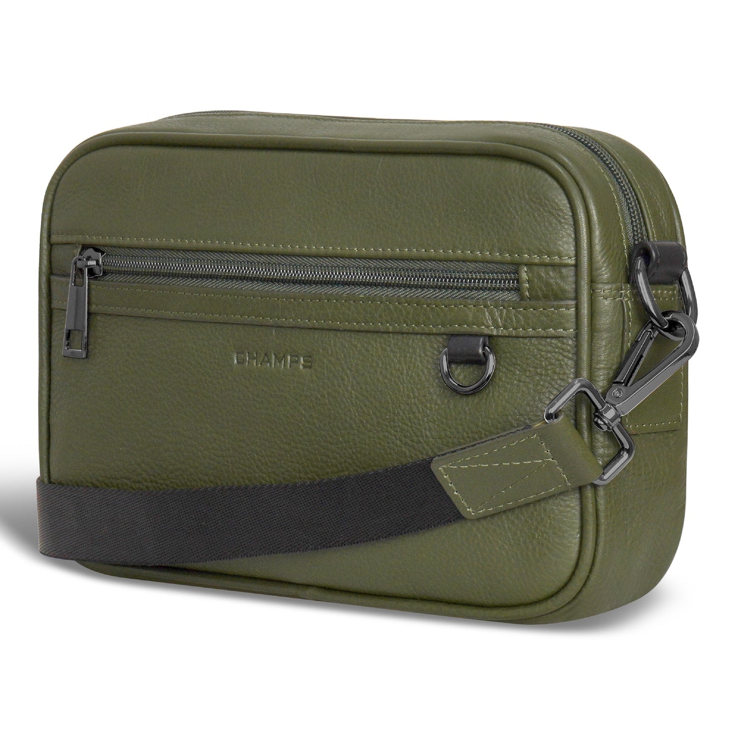 Onyx / Leather Camera Bag