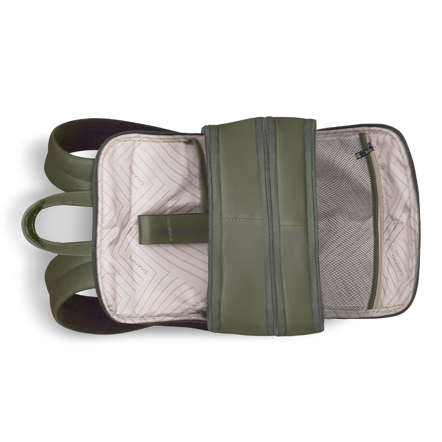 Onyx / Leather Classic Backpack