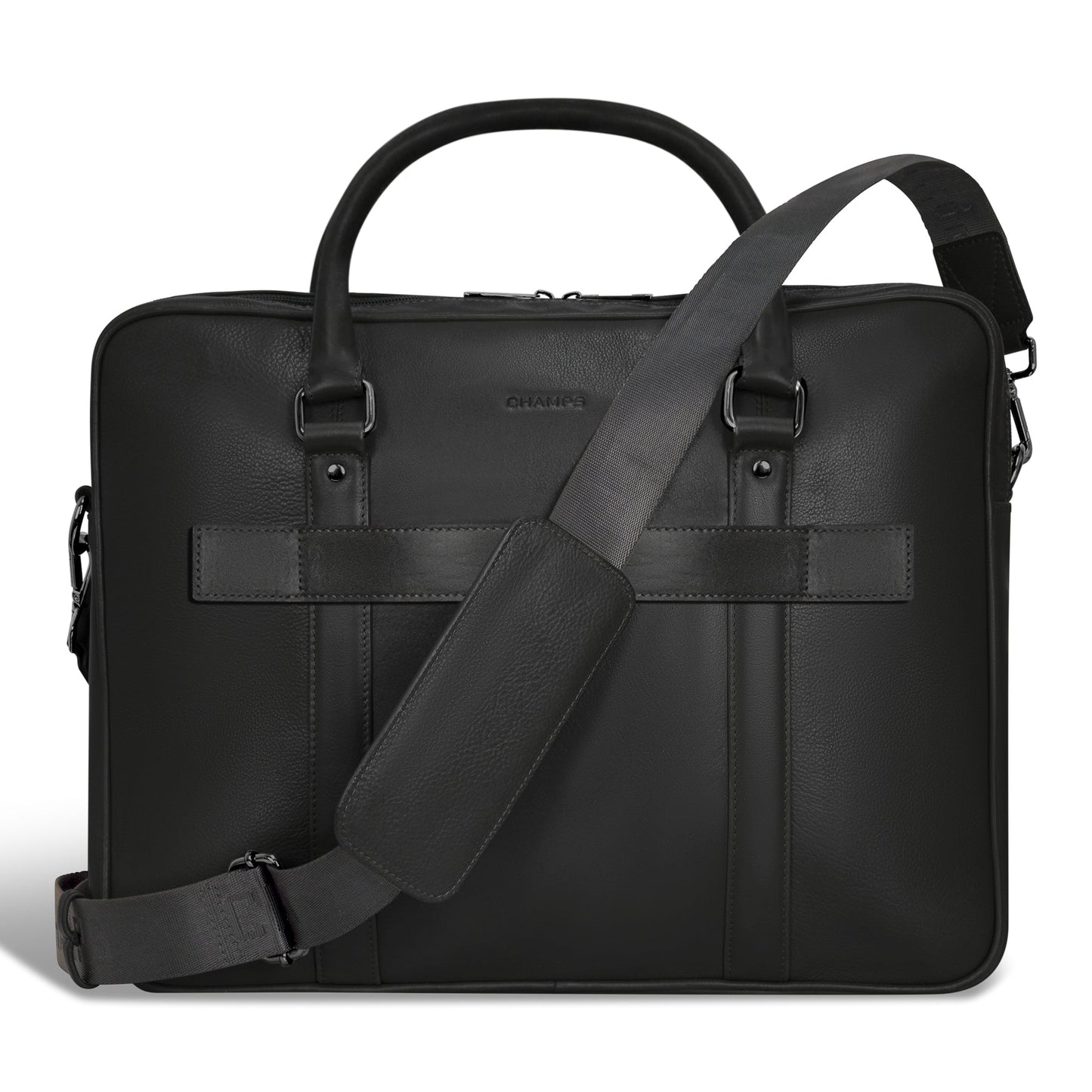 Onyx / Leather Briefcase