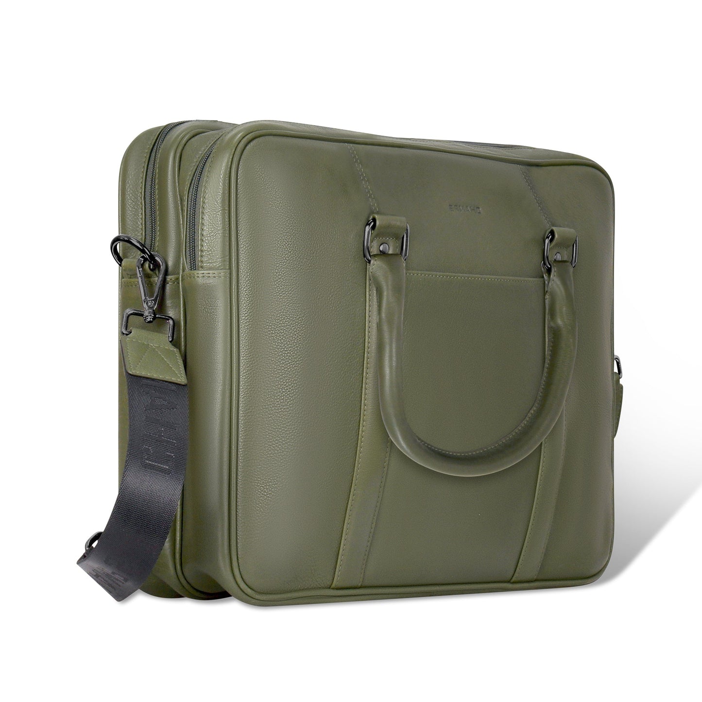 Onyx / Leather Briefcase