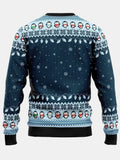 Couple - Cute Penguin Sweater with Pom Pom - Velora Luxury Fashion