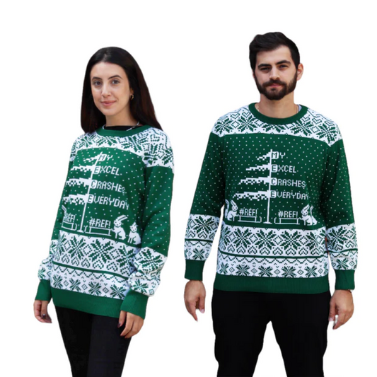 Couple - The MECE Funny Christmas Sweater - Velora Luxury Fashion