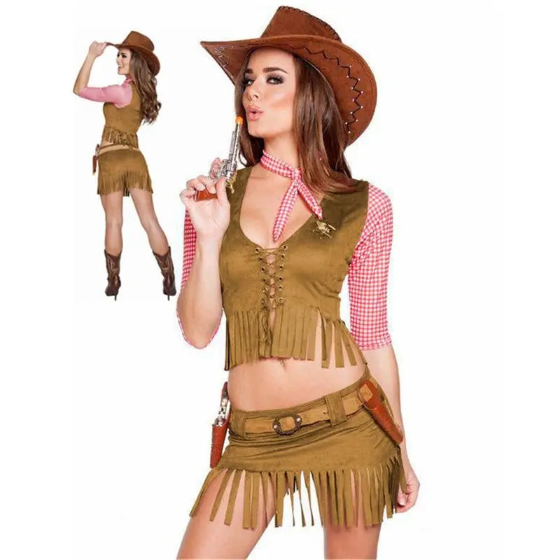 Cowboy Halloween Pirate Costume EX-STOCK Canada