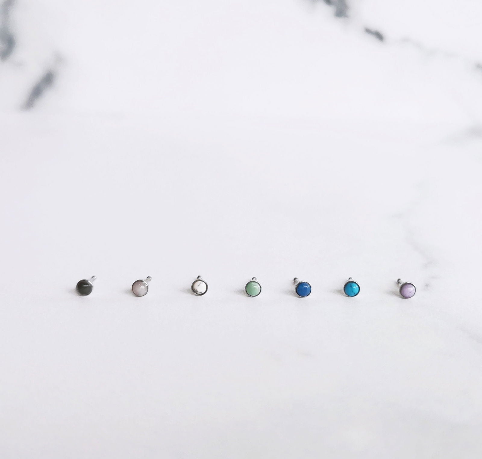 Creation Coco Lyly Nose Jewelry Canada - Colorful Studs - Velora Luxury Fashion