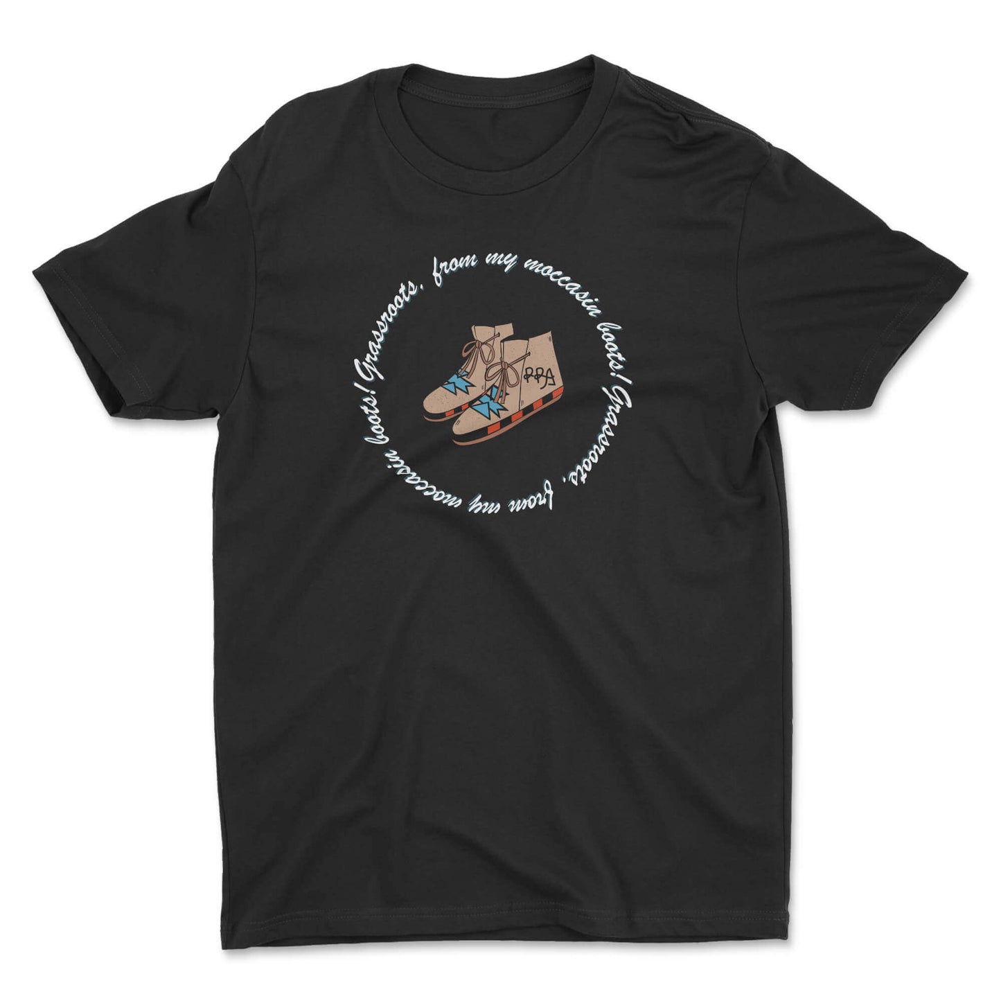 Grassroots From My Moccasin Boots Tee - Velora