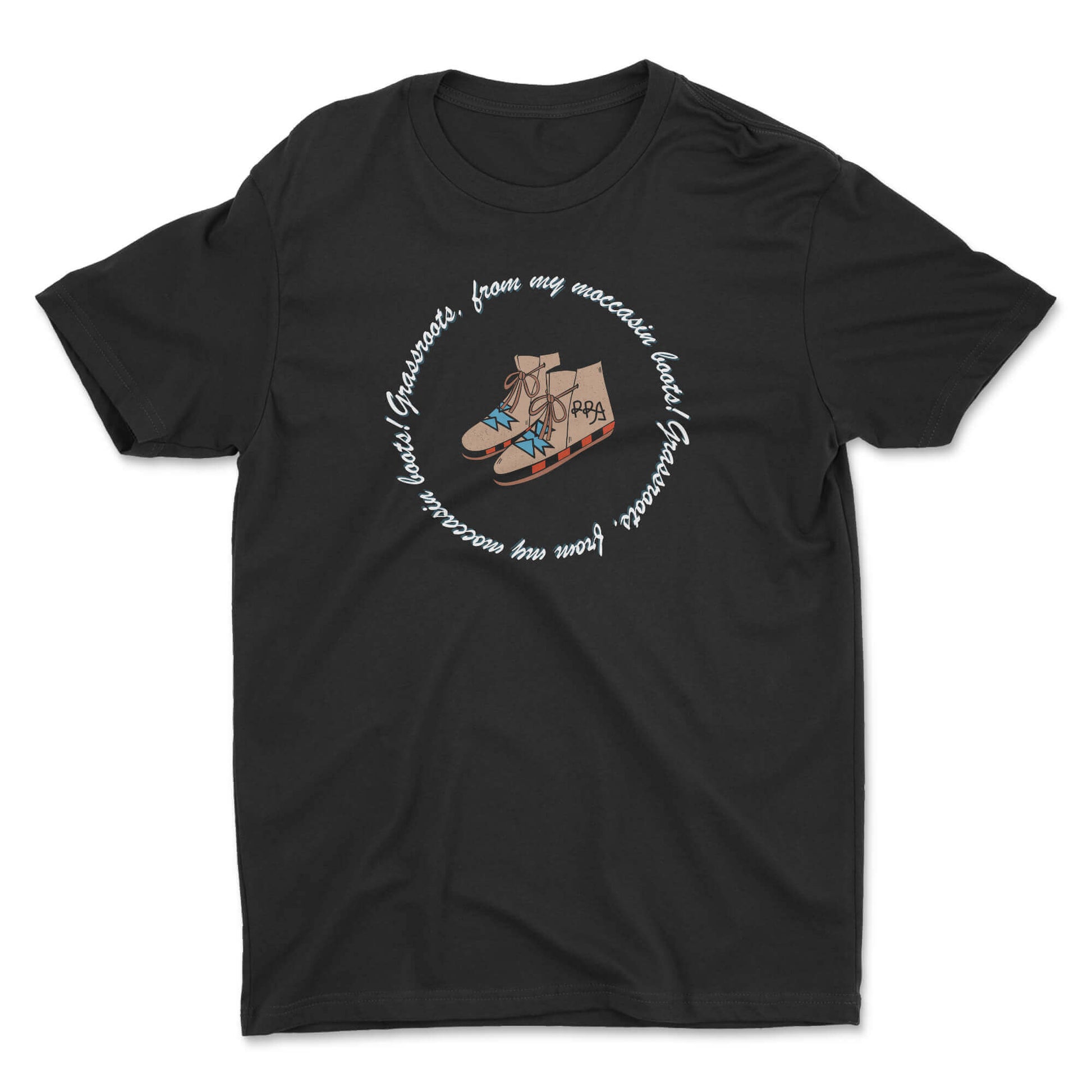 Grassroots From My Moccasin Boots Tee - Velora