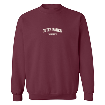 Crewneck "Outer Banks" brodé