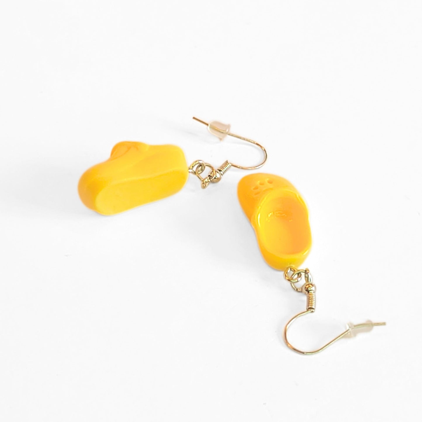 Croc-Tastic Earrings (Yellow) - Velora