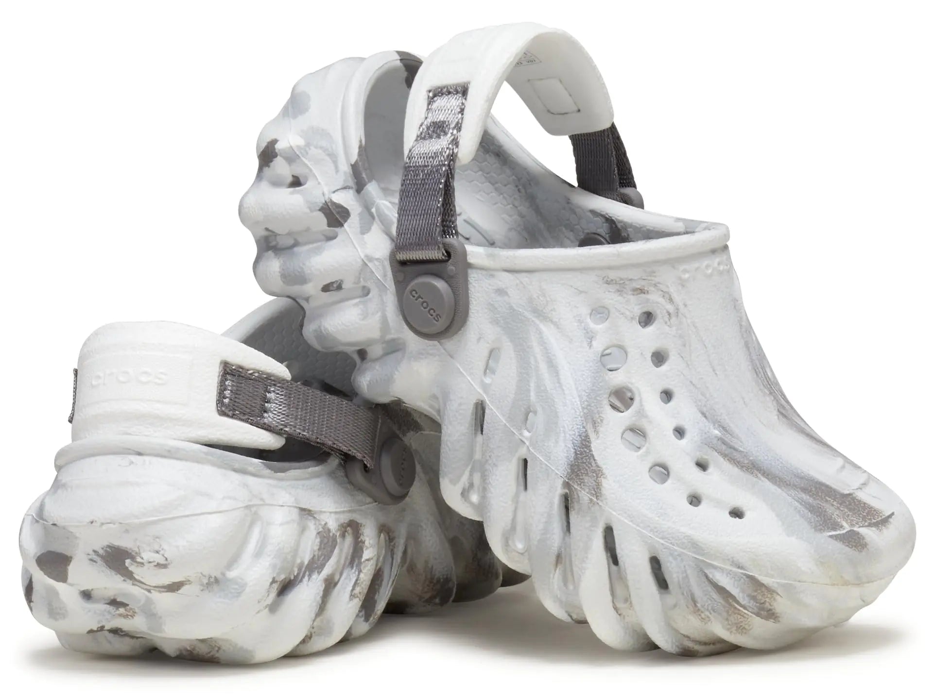 Crocs Kids Echo Clogs (Toddler) Moonlight/Multi 8 US Unisex - Velora Luxury Fashion