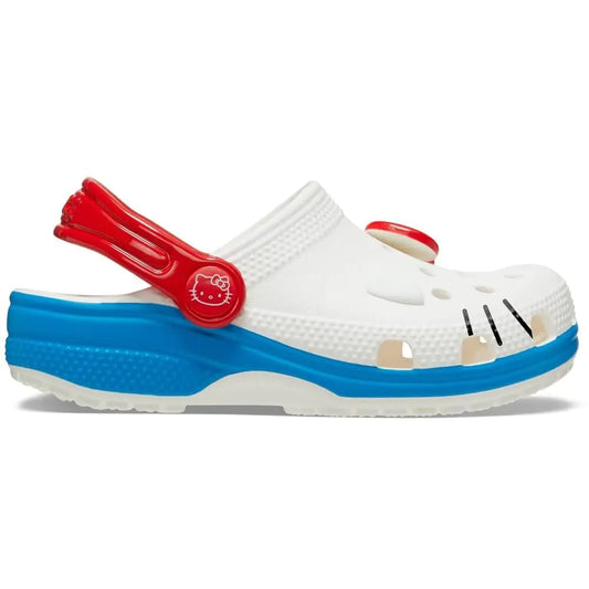 Crocs Unisex Classic Hello Kitty Clog White 8 US Men - Velora Luxury Fashion
