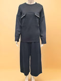 Crystal Pocket Full Sleeve Blouse - Velora Luxury Fashion