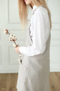 Cuisine Linen Apron - Velora Luxury Fashion
