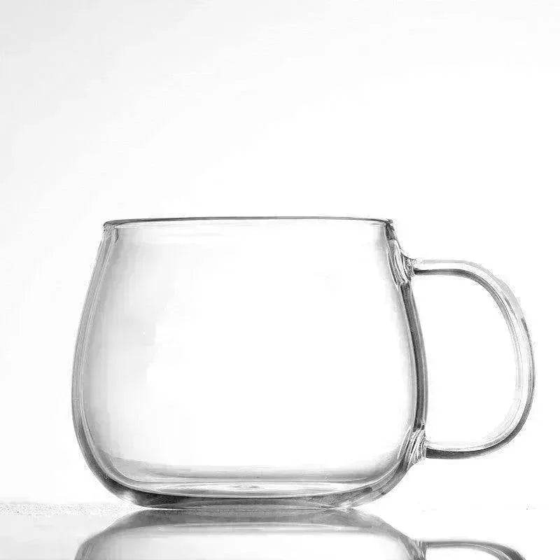 Cute Glass Expression Coffee Cup Mug - Velora
