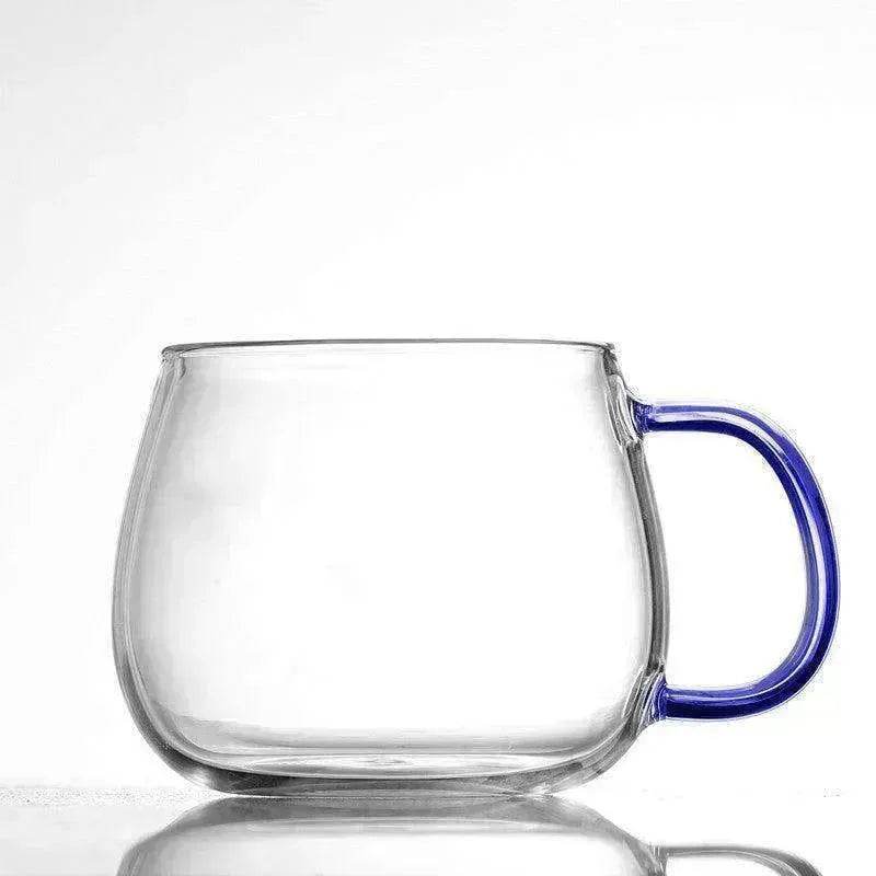 Cute Glass Expression Coffee Cup Mug - Velora