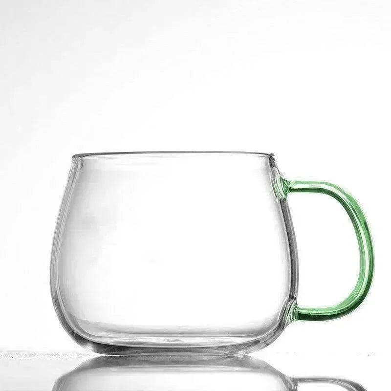 Cute Glass Expression Coffee Cup Mug - Velora