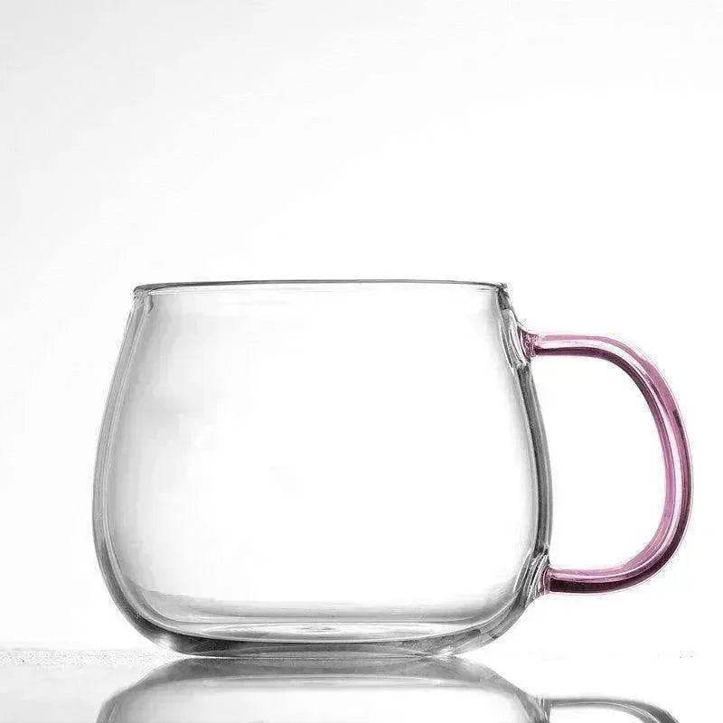 Cute Glass Expression Coffee Cup Mug - Velora