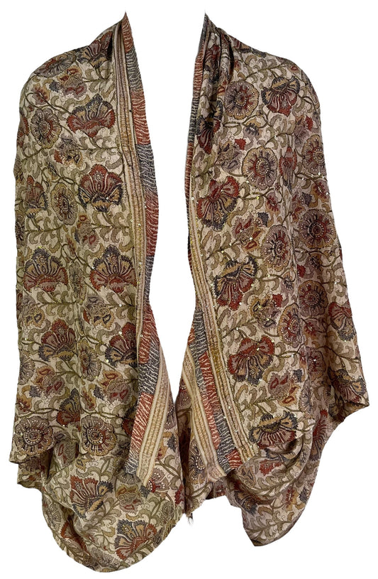 PRC6936 Avatar Pure Silk Shrug - Velora