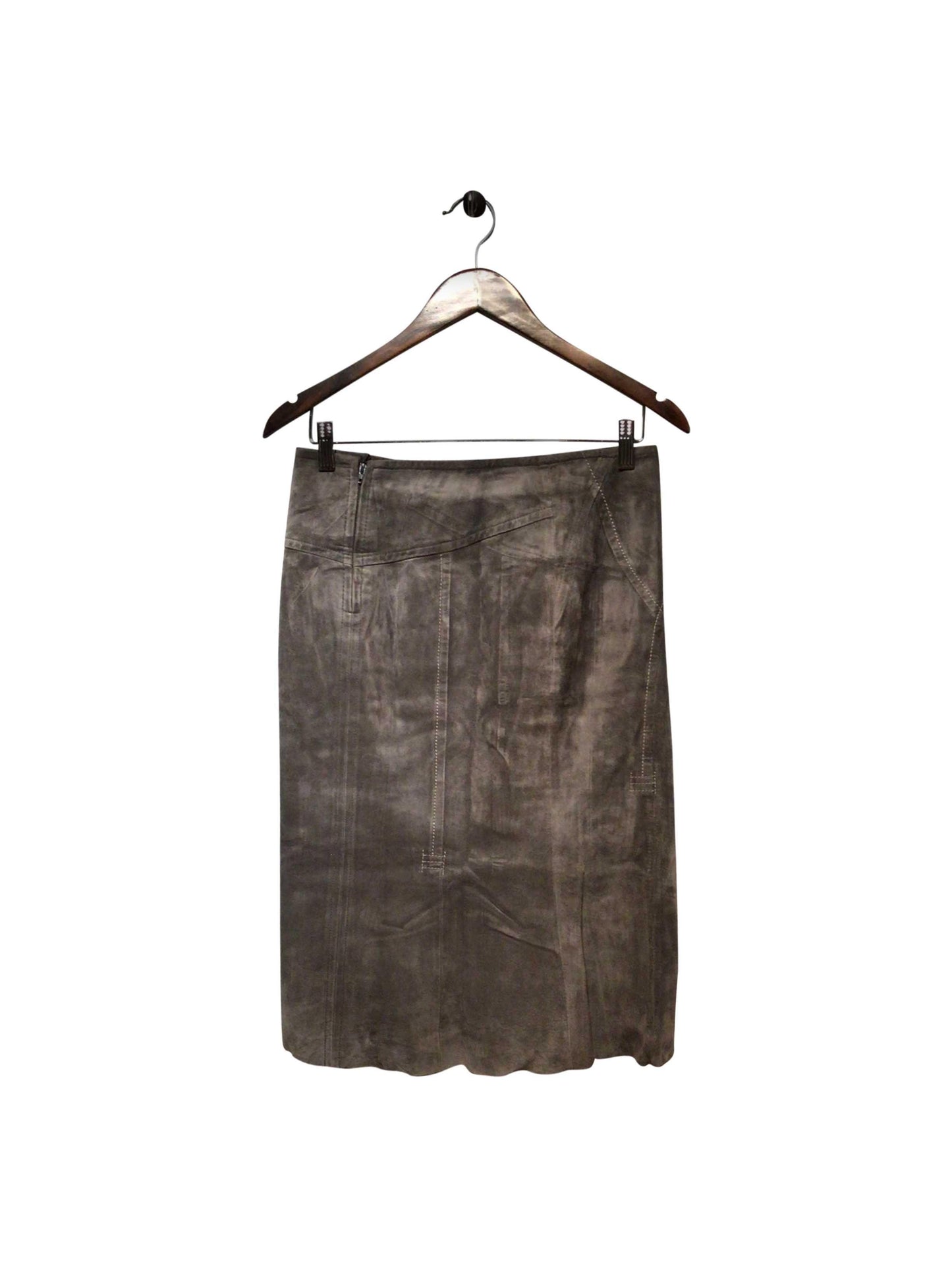 DANIER Regular fit Skirt in Gray - 4 - Velora
