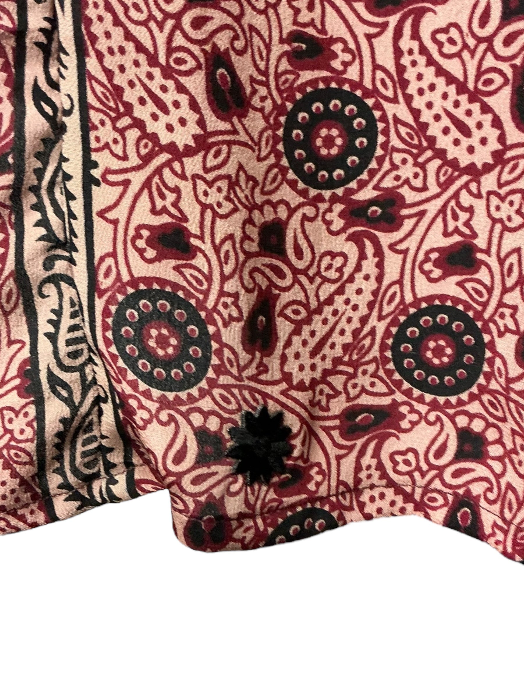 PRC6975 Avatar Pure Silk Waterfall Top - Velora